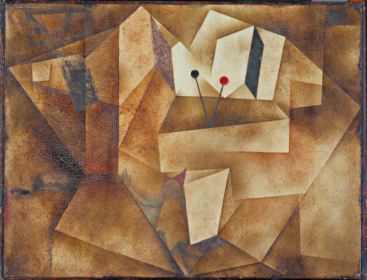 Orgel med pukor (Die Pauken-Orgel) - Paul Klee