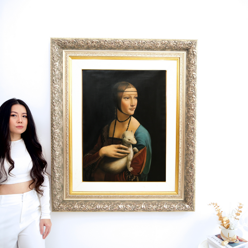 Damen med hermelinen - Leonardo da Vinci