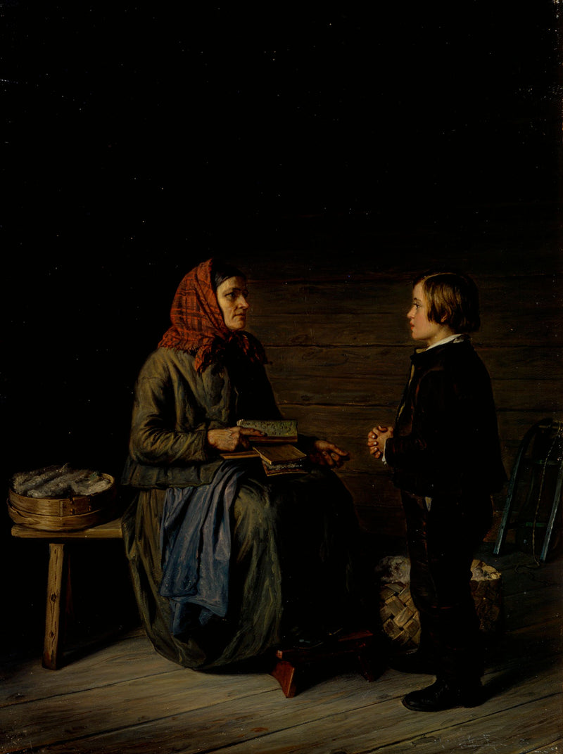 Le Matin avant un examen - Robert Wilhelm Ekman
