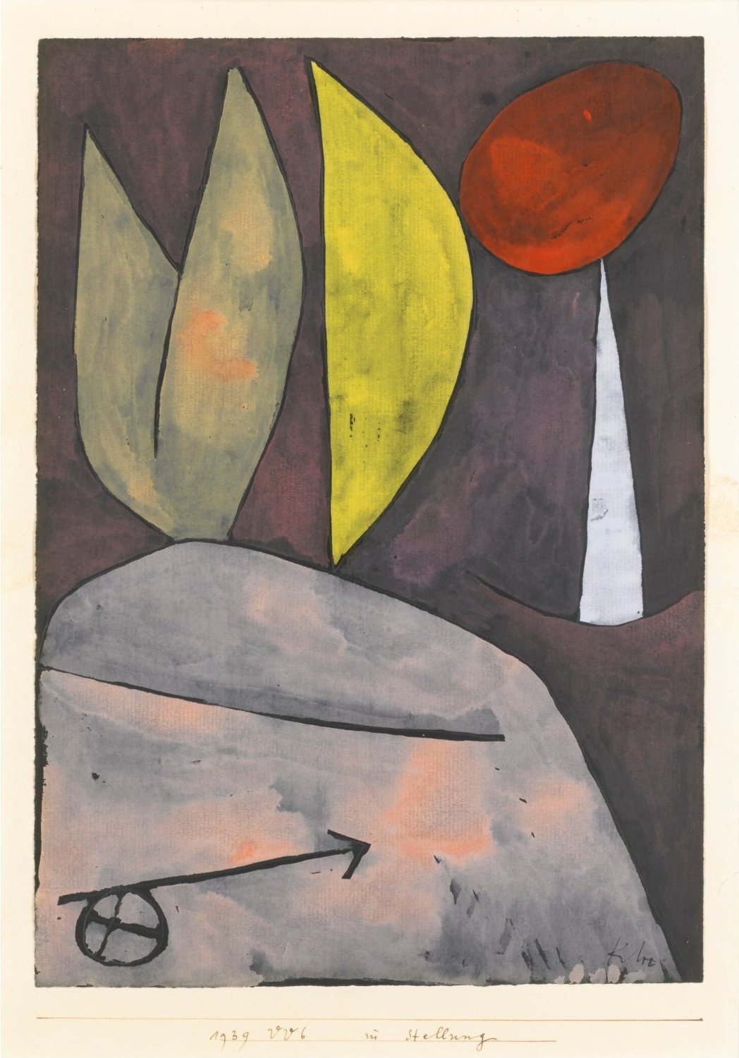 I position - Paul Klee