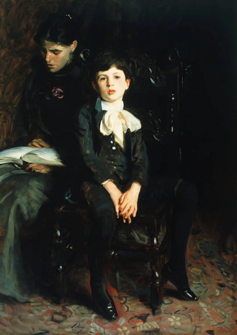 Porträtt av en pojke - John Singer Sargent