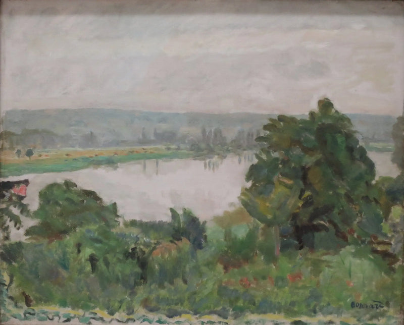 Seine nära Vernon - Pierre Bonnard