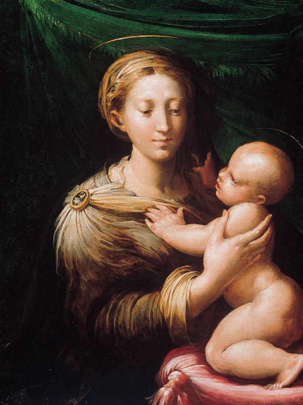 Vierge à l’Enfant avec anges - Parmigianino