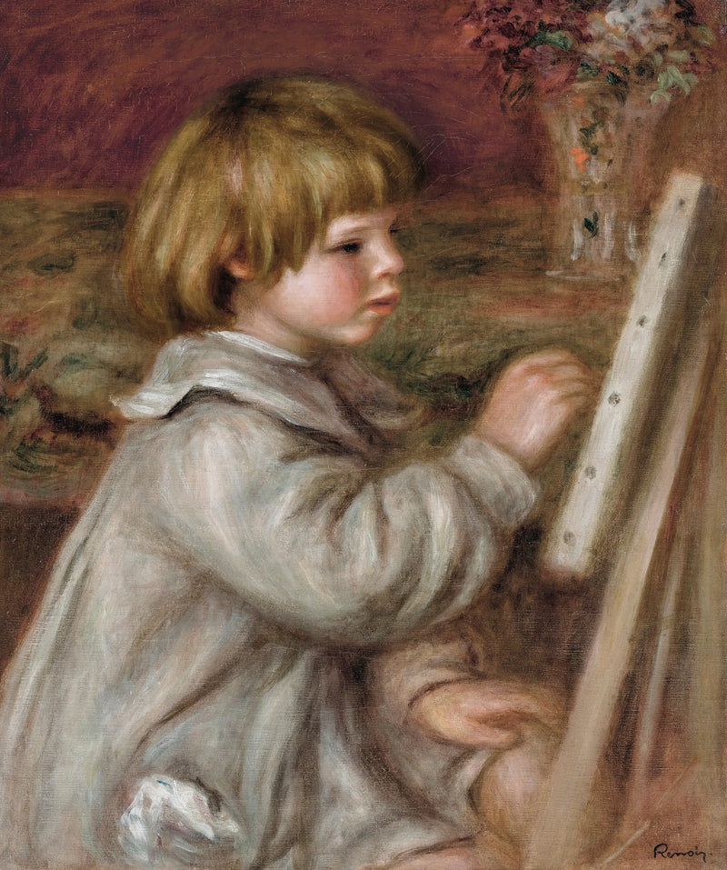 Den lilla målaren (Claude Renoir) - Pierre-Auguste Renoir