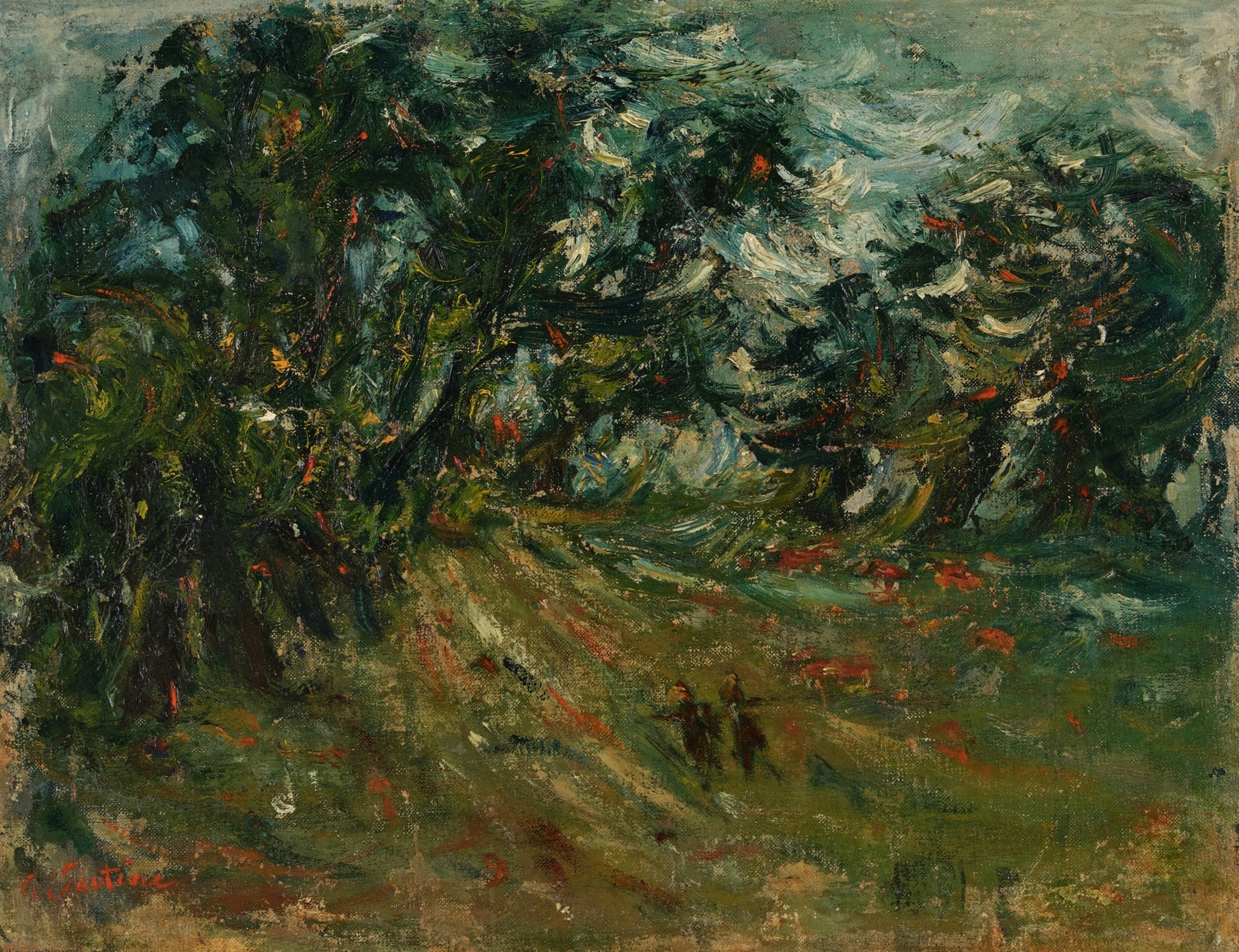 La Sortie des écoliers à Civry - Chaim Soutine