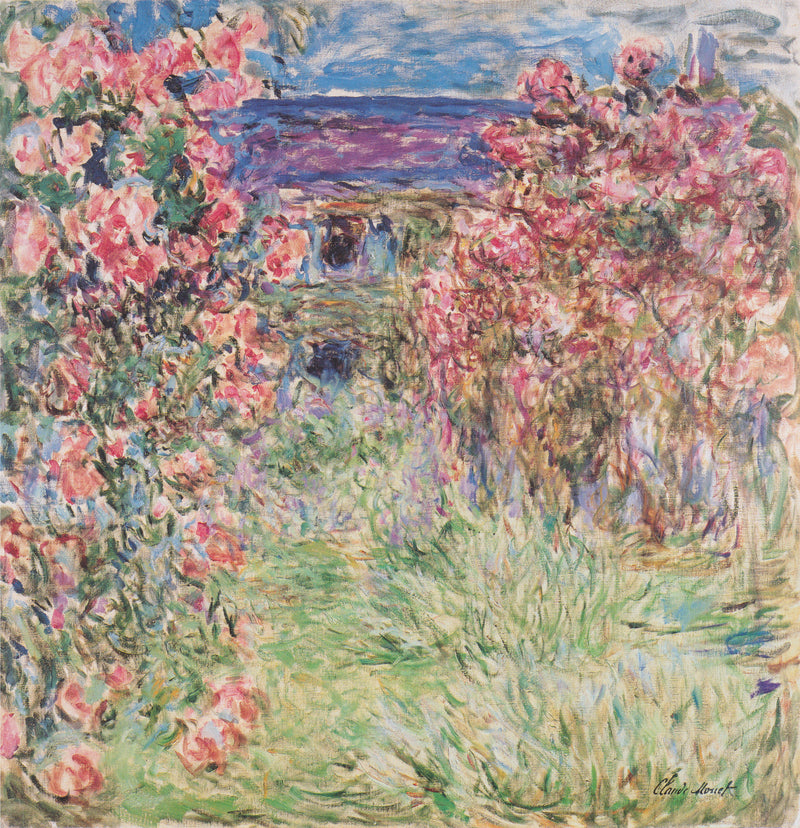 La Maison parmi les roses – Claude Monet