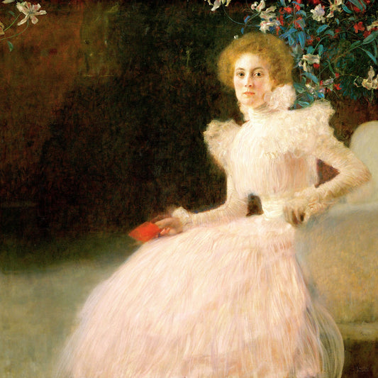 🌸✨ Porträtt av Sonja Knips – Gustav Klimt (1898)