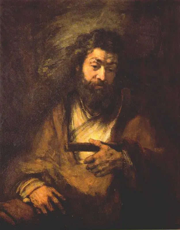 Aposteln Simon - Rembrandt