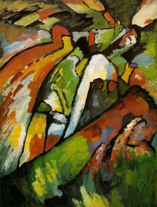 Improvisation 7 - Vassily Kandinsky - Reproductions de tableaux et peintures haut de gamme