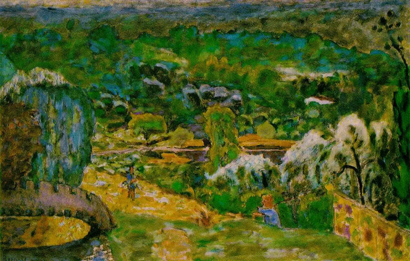 Vårlandskap - Pierre Bonnard