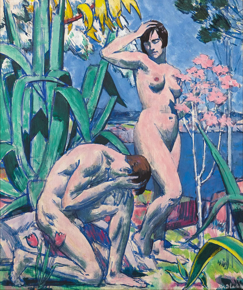 Adam och Eva - Francis Cadell
