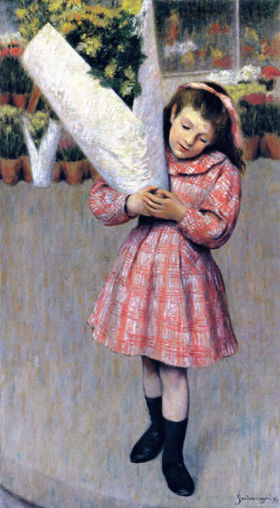 Un bouquet de fleurs - Federico Zandomeneghi - Alpha Reproduction