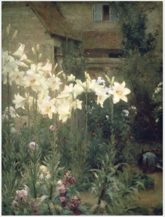 Jardin de cottage, Walter Frederick Osborne, 1888