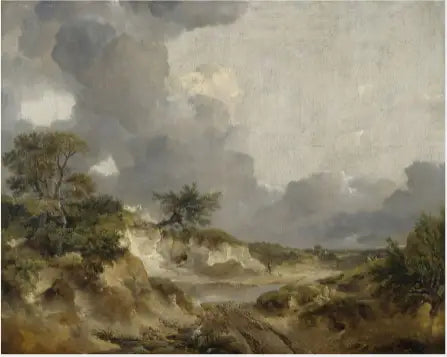 En vy i Suffolk - Thomas Gainsborough