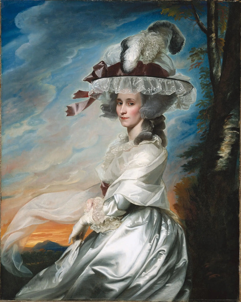 Fru Daniel Denison Rogers (Abigail Bromfield) - John Singleton Copley