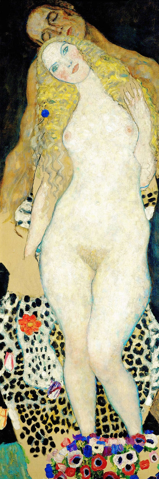 🌿🍎 Adam och Eva – Gustav Klimt (1917–1918)