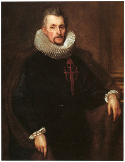 Portrait de Ferdinand van Boisschot, seigneur de Saventhem (1560-1649), en chevalier de l'ordre de Santiago - Antoine van Dyck
