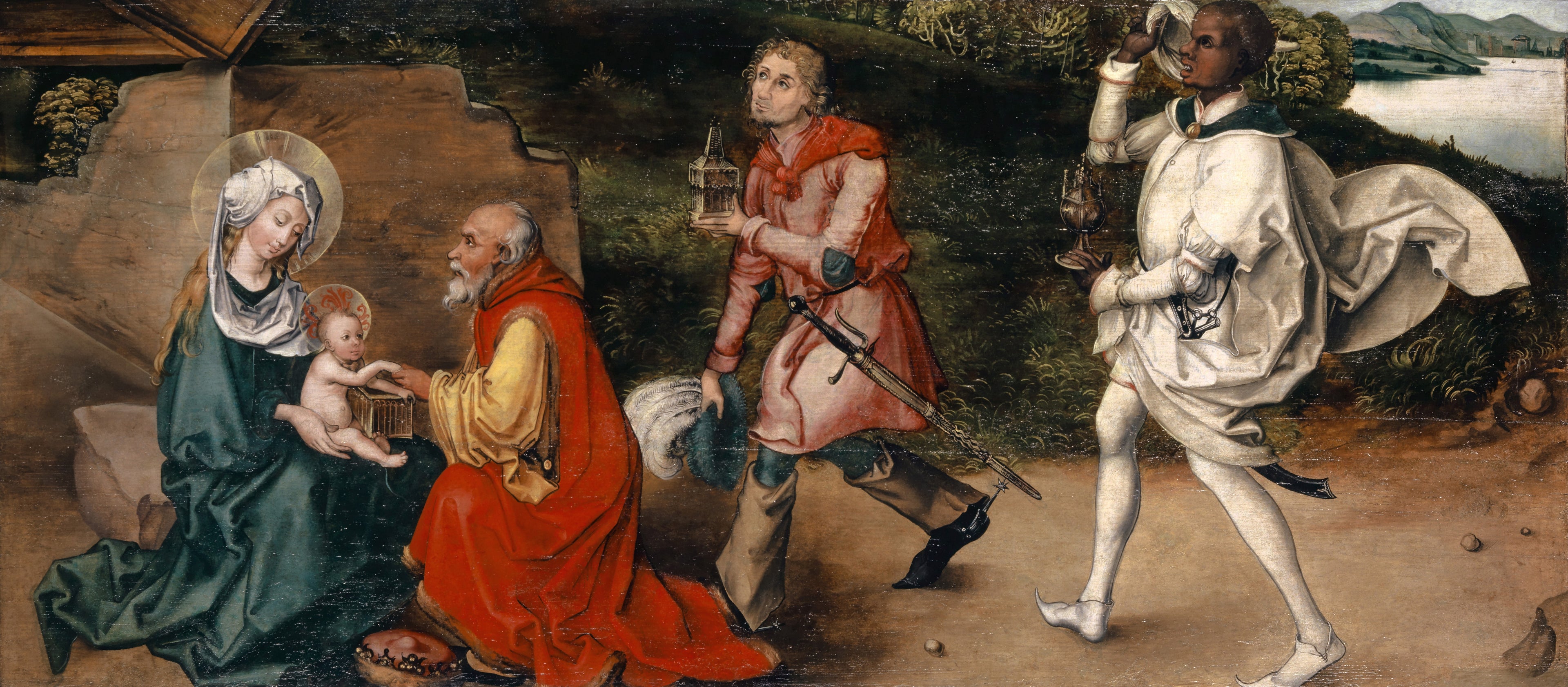De tre vise männens tillbedjan - Albrecht Dürer