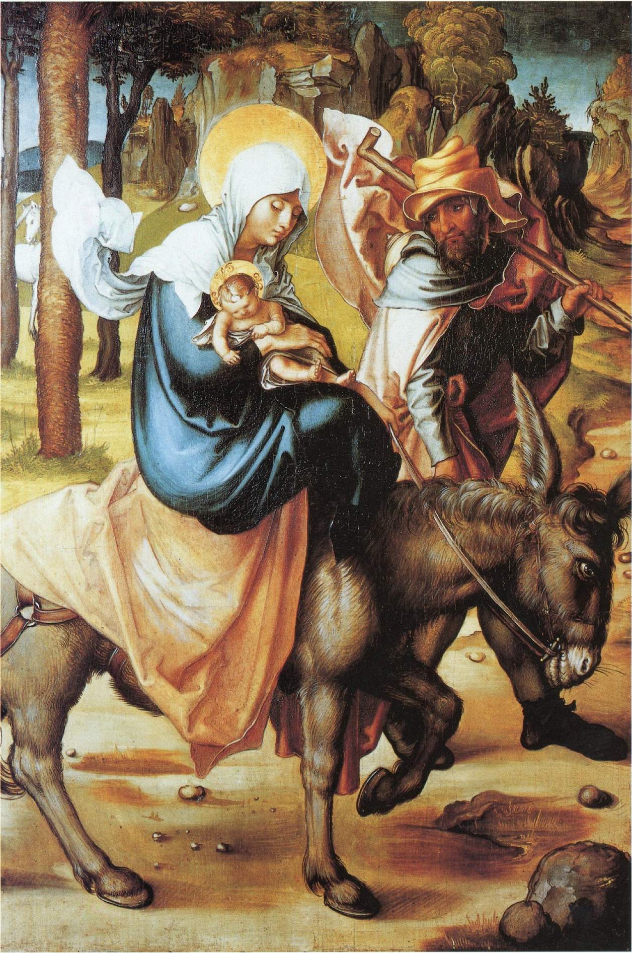 Flykten till Egypten - Albrecht Dürer