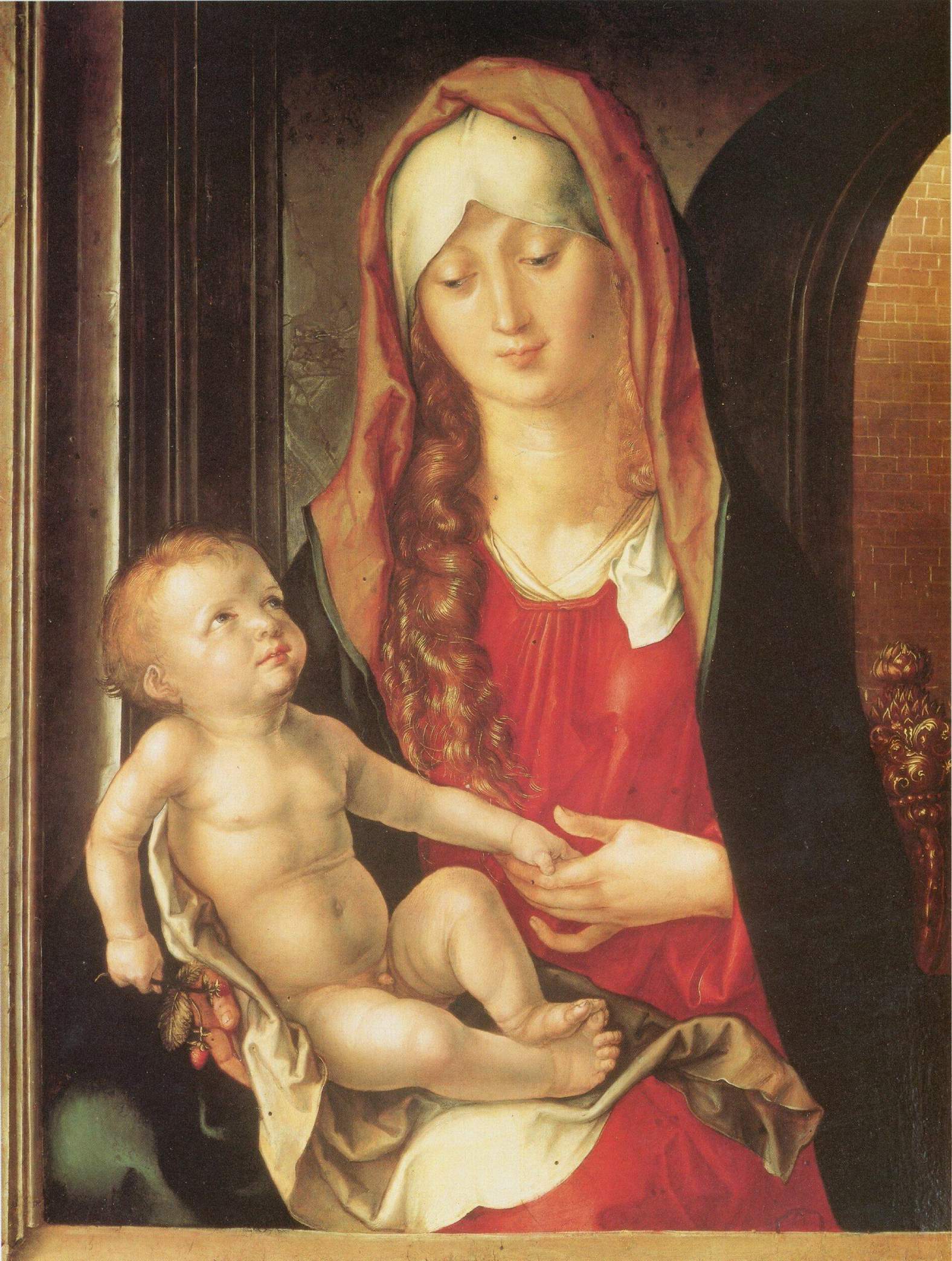 Jungfru med barnet - Albrecht Dürer