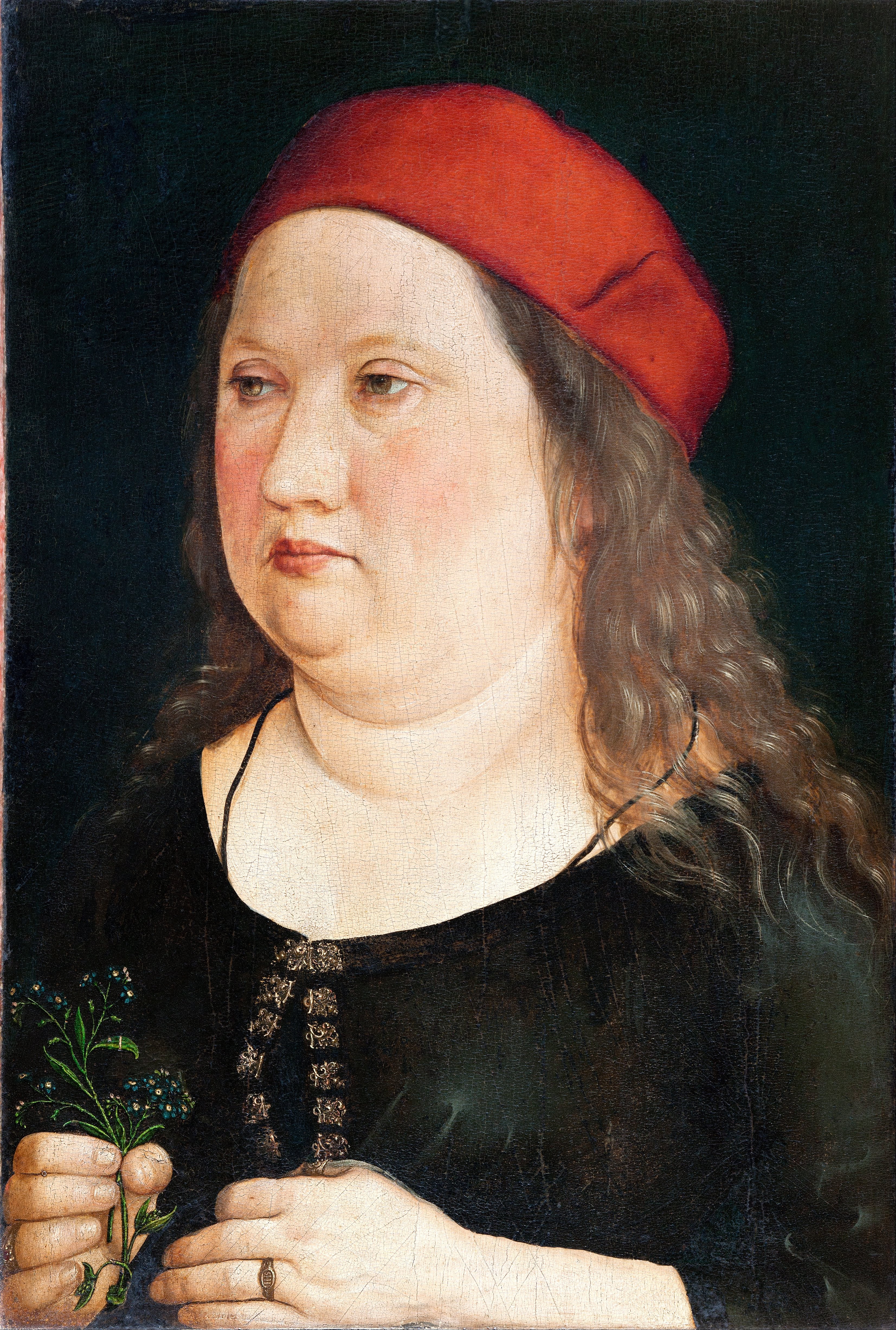 Porträtt av en man - Albrecht Dürer