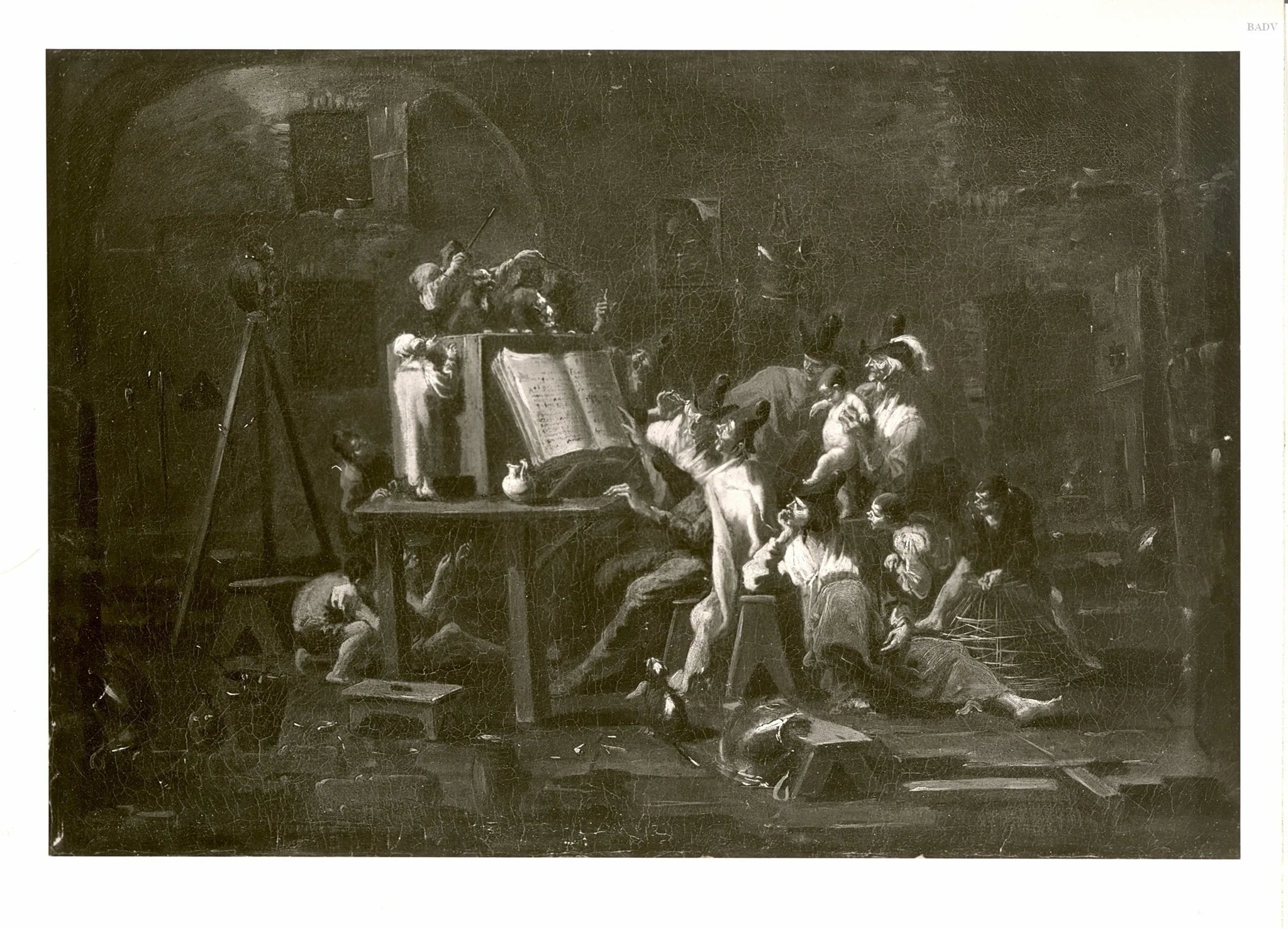 La leçon de chant - Alessandro Magnasco image 1 reproduction réalisée par Alpha Reproduction