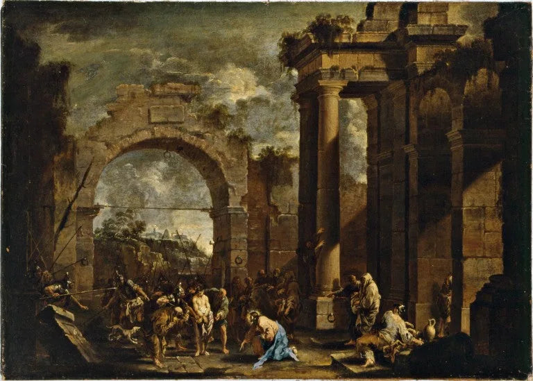 Le Christ et l'adultère - Alessandro Magnasco