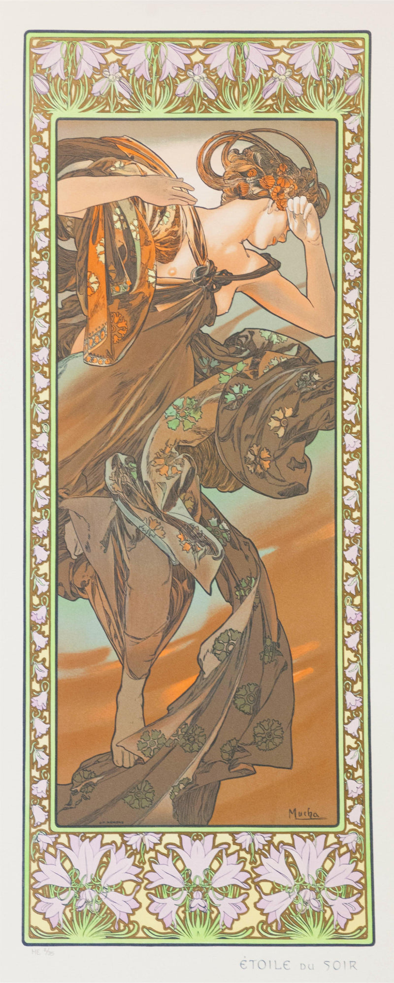 La Lune et les Étoiles : l’Étoile du soir - Alphonse Mucha