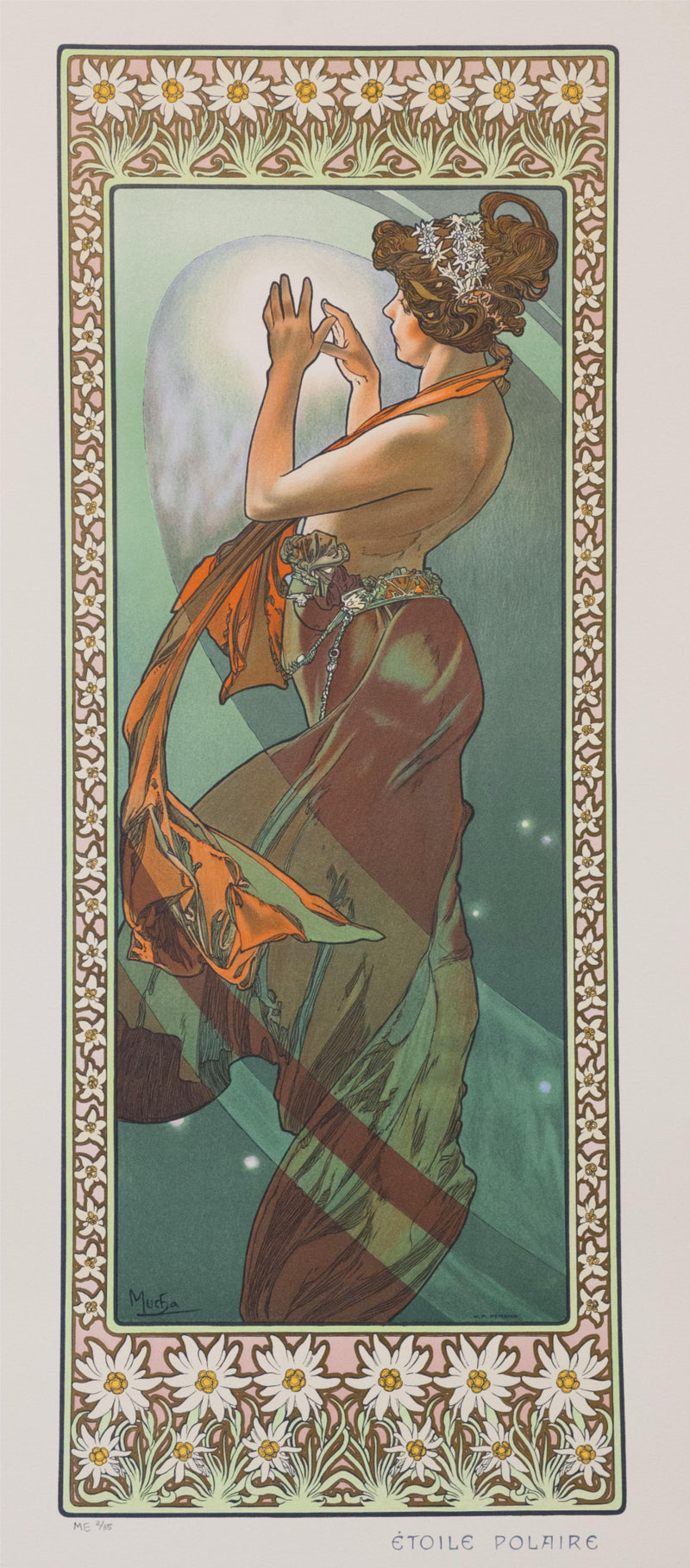 La Lune et les Étoiles : l’Étoile polaire - Alphonse Mucha