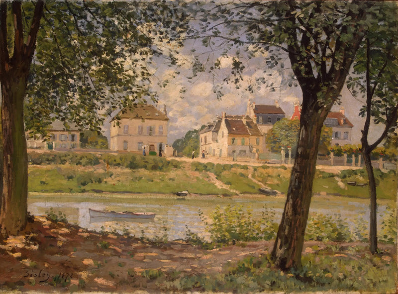 By vid Seine - Alfred Sisley