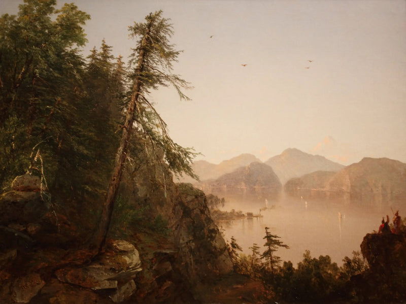 Längs Hudson - John Frederick Kensett