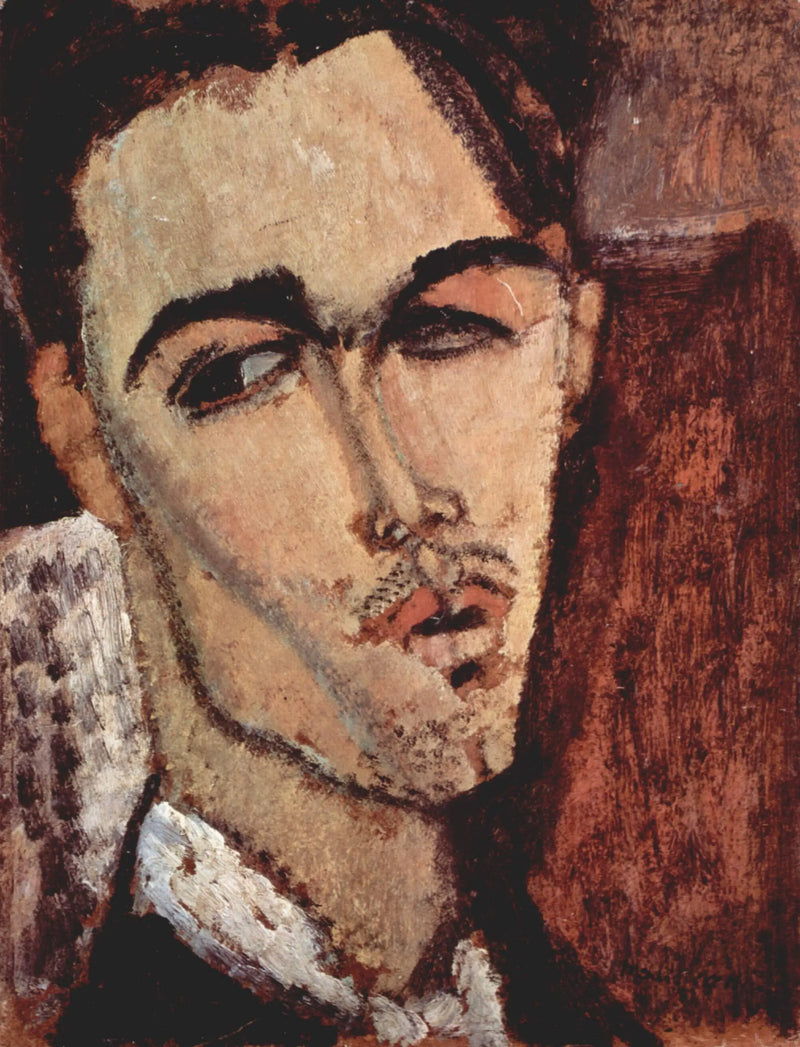 Porträtt av Celso Lagar - Amedeo Modigliani