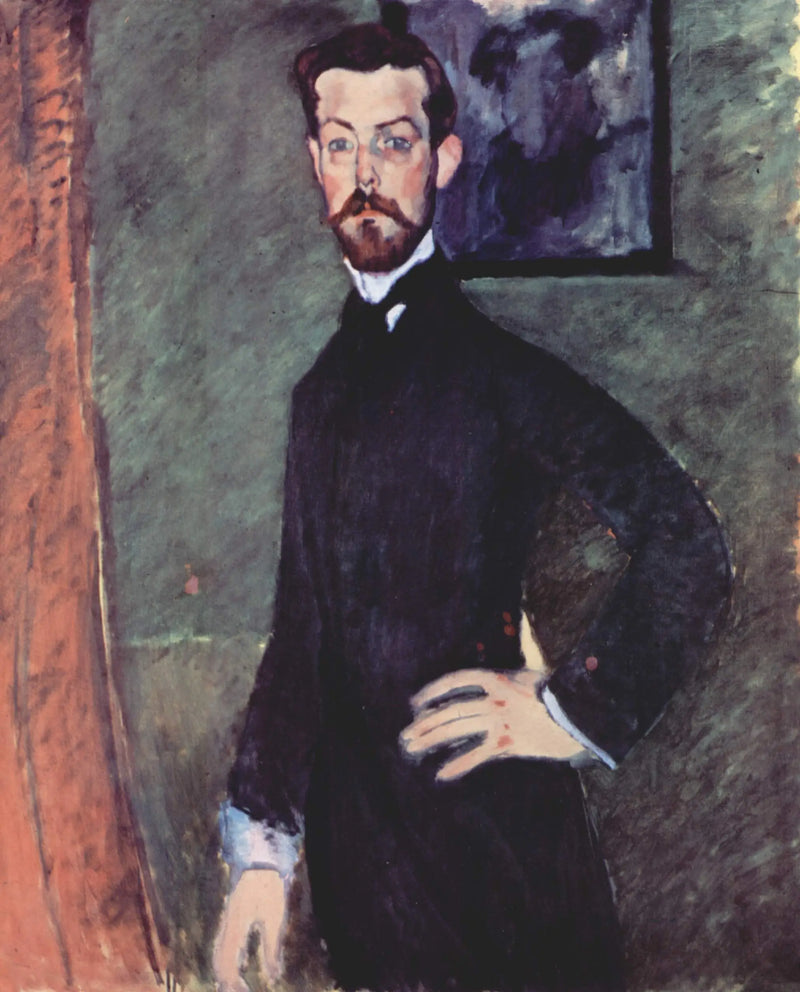 Porträtt av Dr Paul Alexandre - Amedeo Modigliani