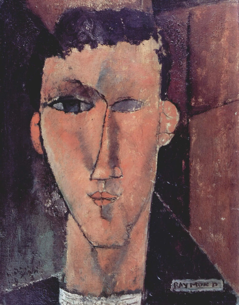 Porträtt av Raymond - Amedeo Modigliani