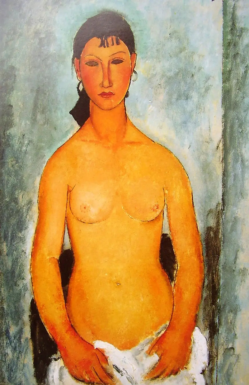 Nu står (Elvira) - Amedeo Modigliani