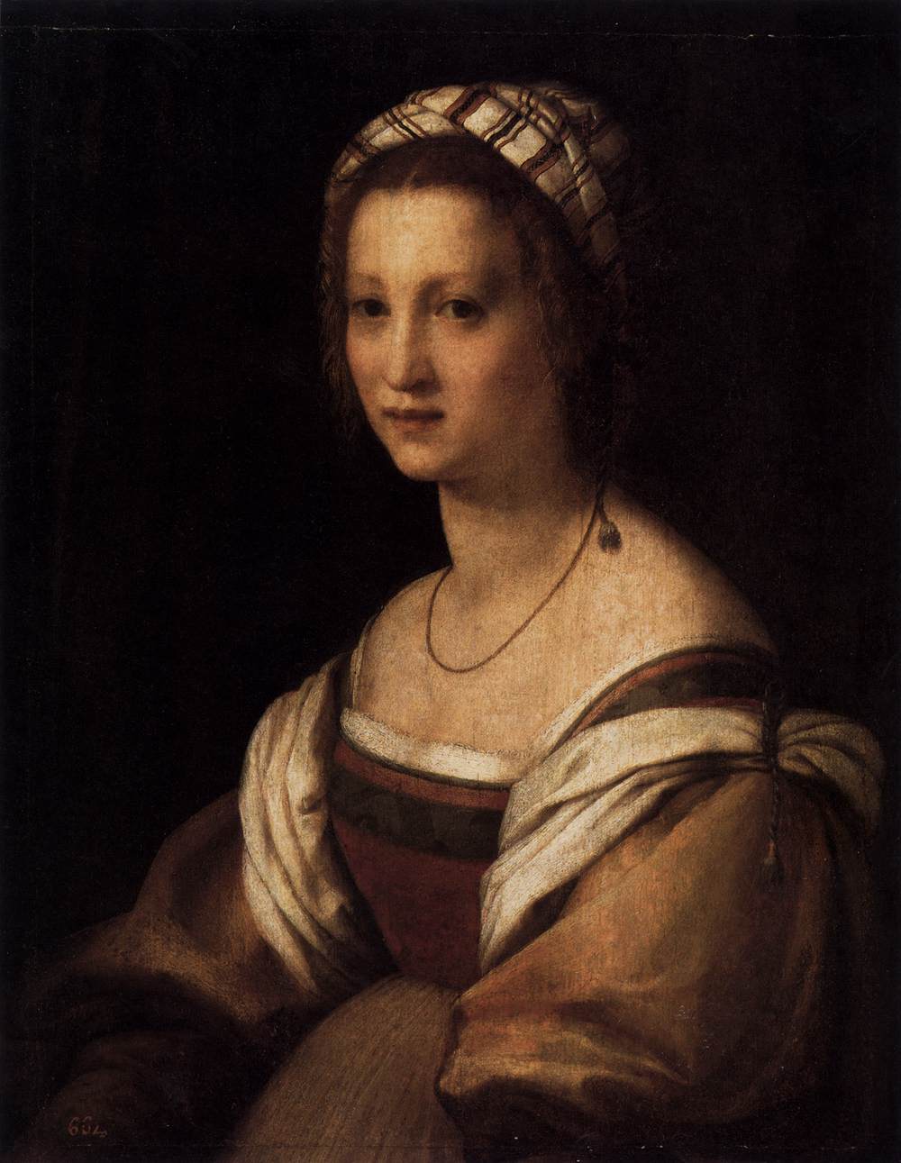 Portrait de femme - Andrea del Sarto