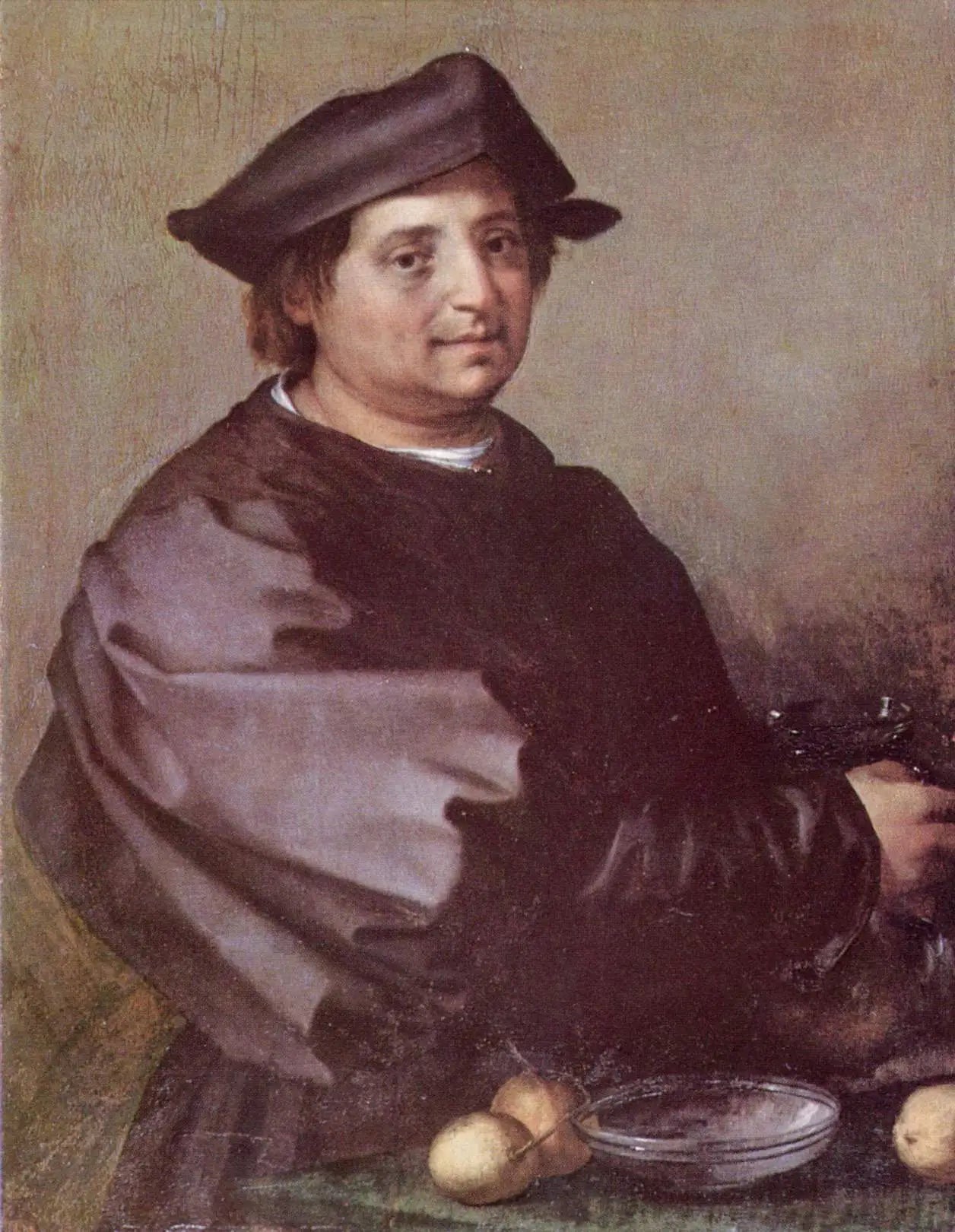 Portrait Beccuccio Bicchieraio - Andrea del Sarto - Alpha Reproduction