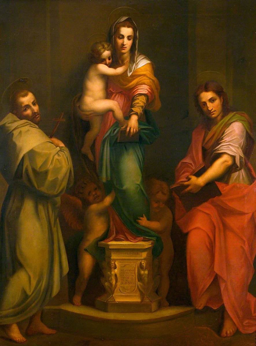 La Madone des Harpies - Andrea del Sarto