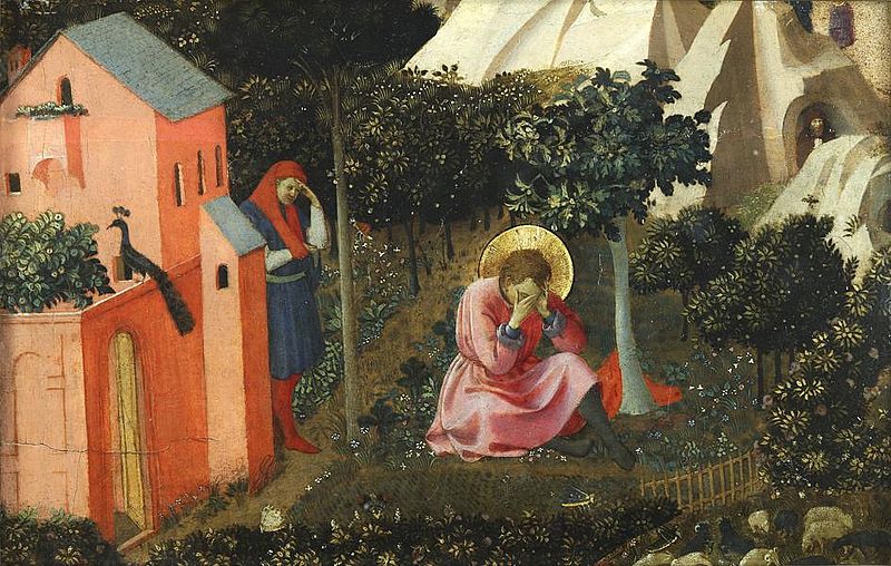 La Conversion de saint Augustin - Fra Angelico