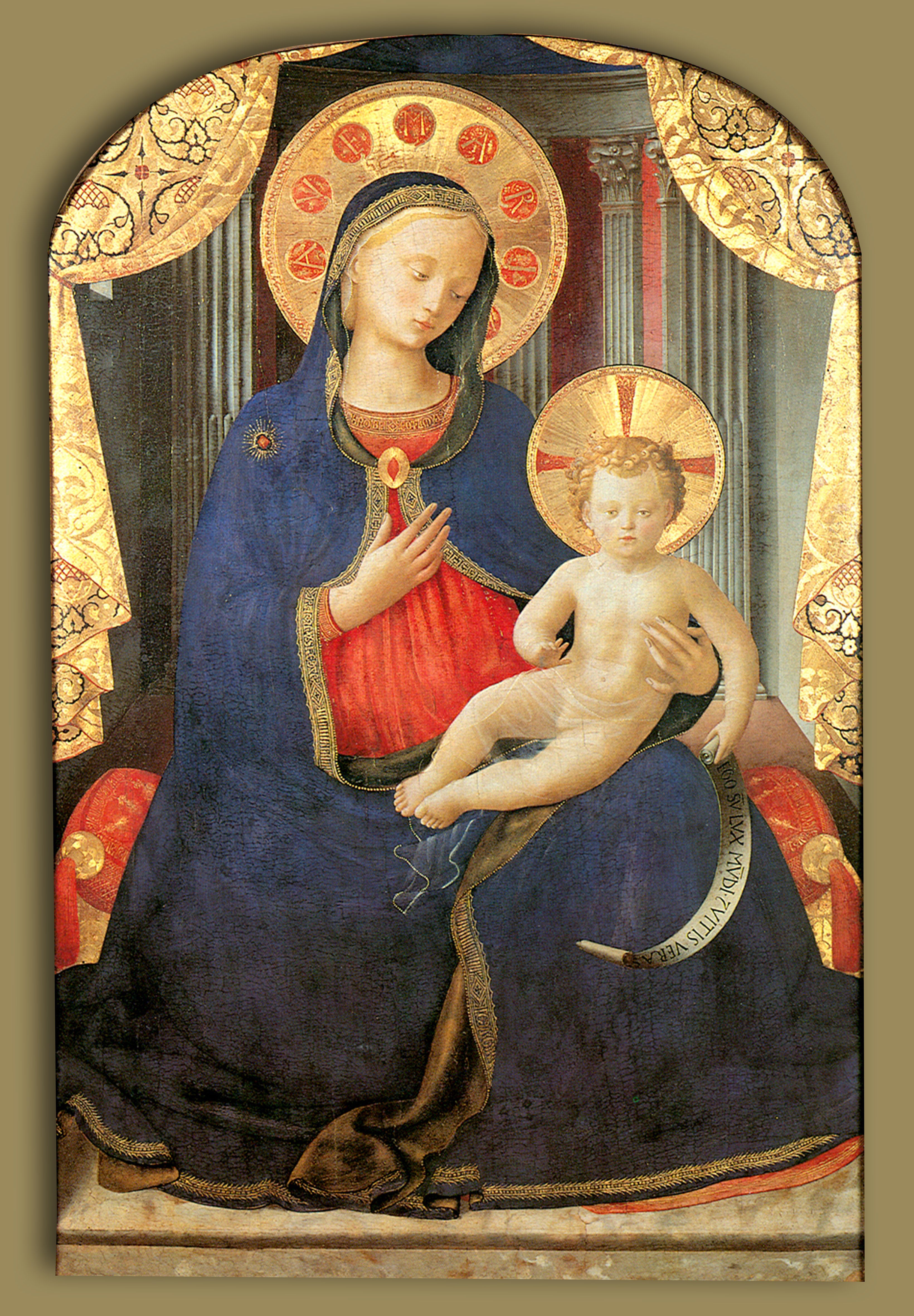 Vierge d'humilité - Fra Angelico
