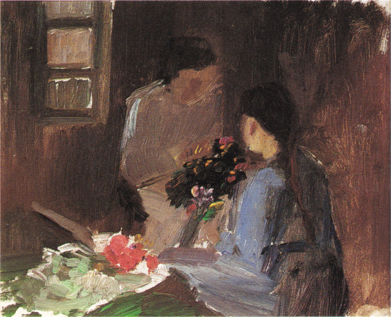 Skapa buketter - Anna Ancher