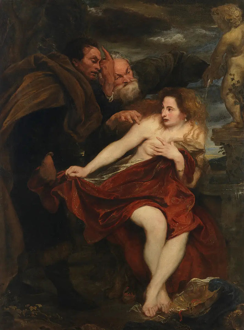 Suzanne och de äldre - Antoine van Dyck