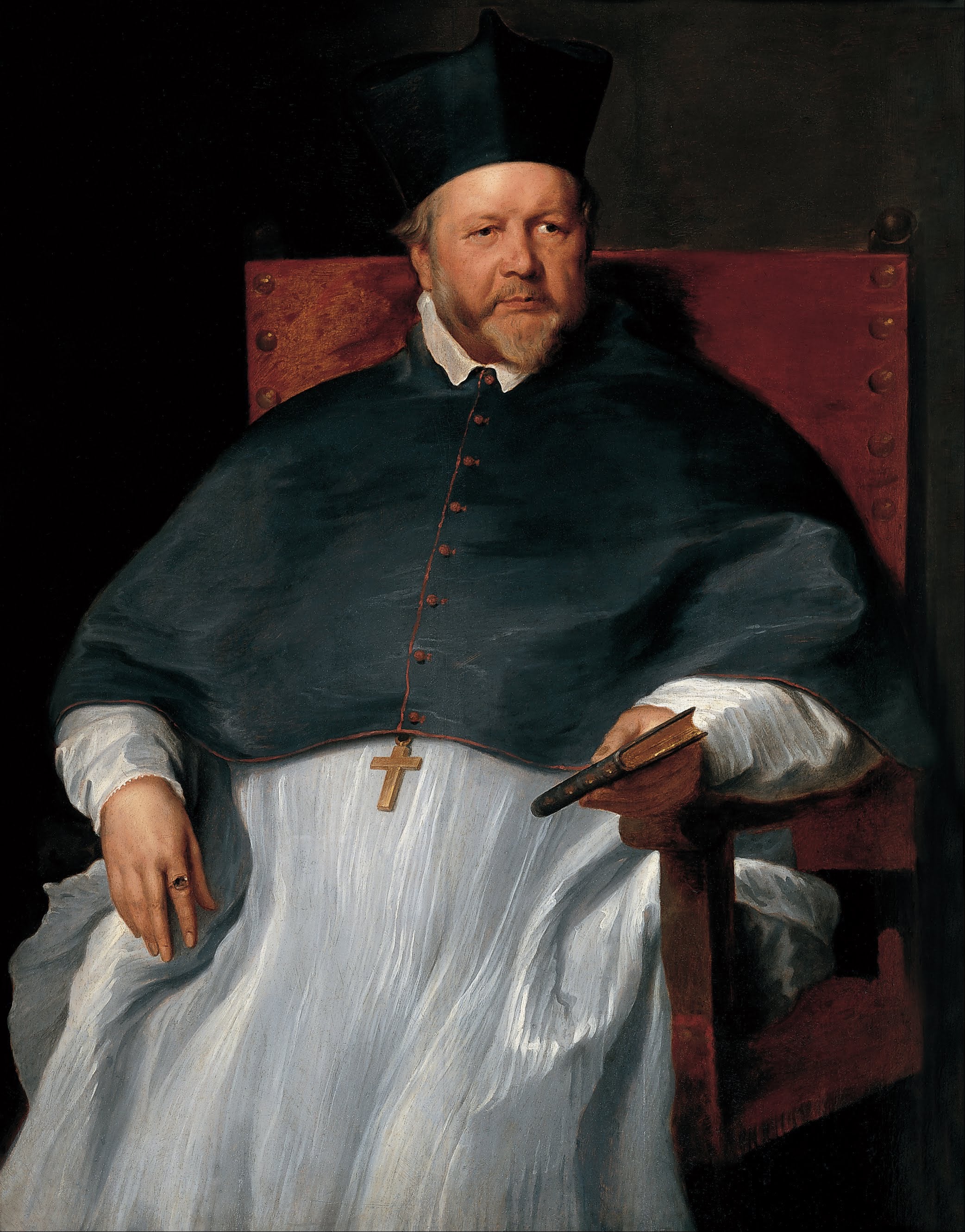 Portrait de l'évêque Joannes Malderus - Antoine van Dyck