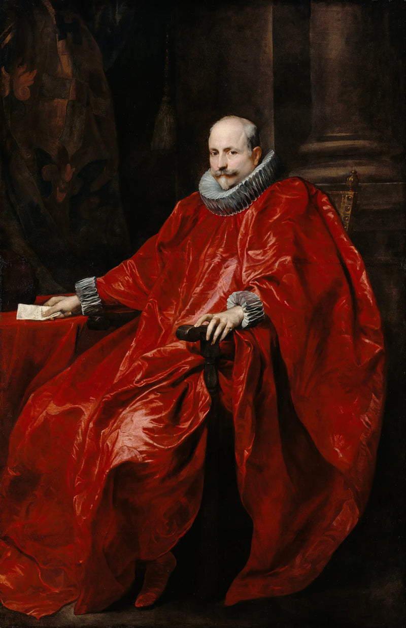 Porträtt av Agostino Pallavicini - Antoine van Dyck