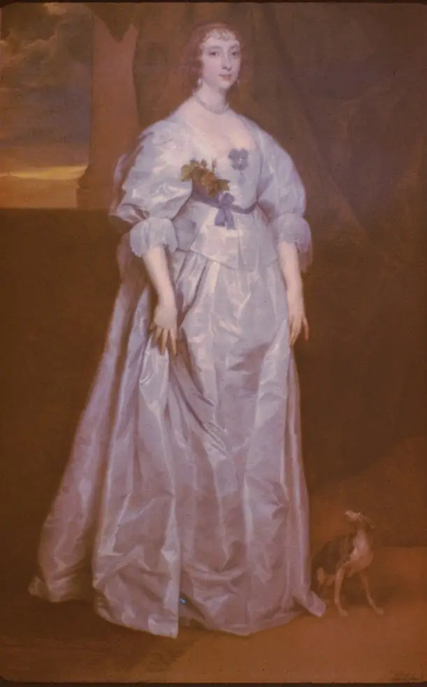Porträtt av Anne Carr, Lady Russell - Antoine van Dyck