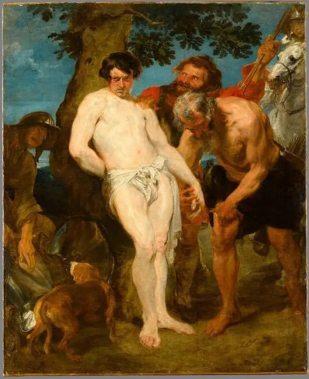 Saint Sebastians lidande - Antoine van Dyck
