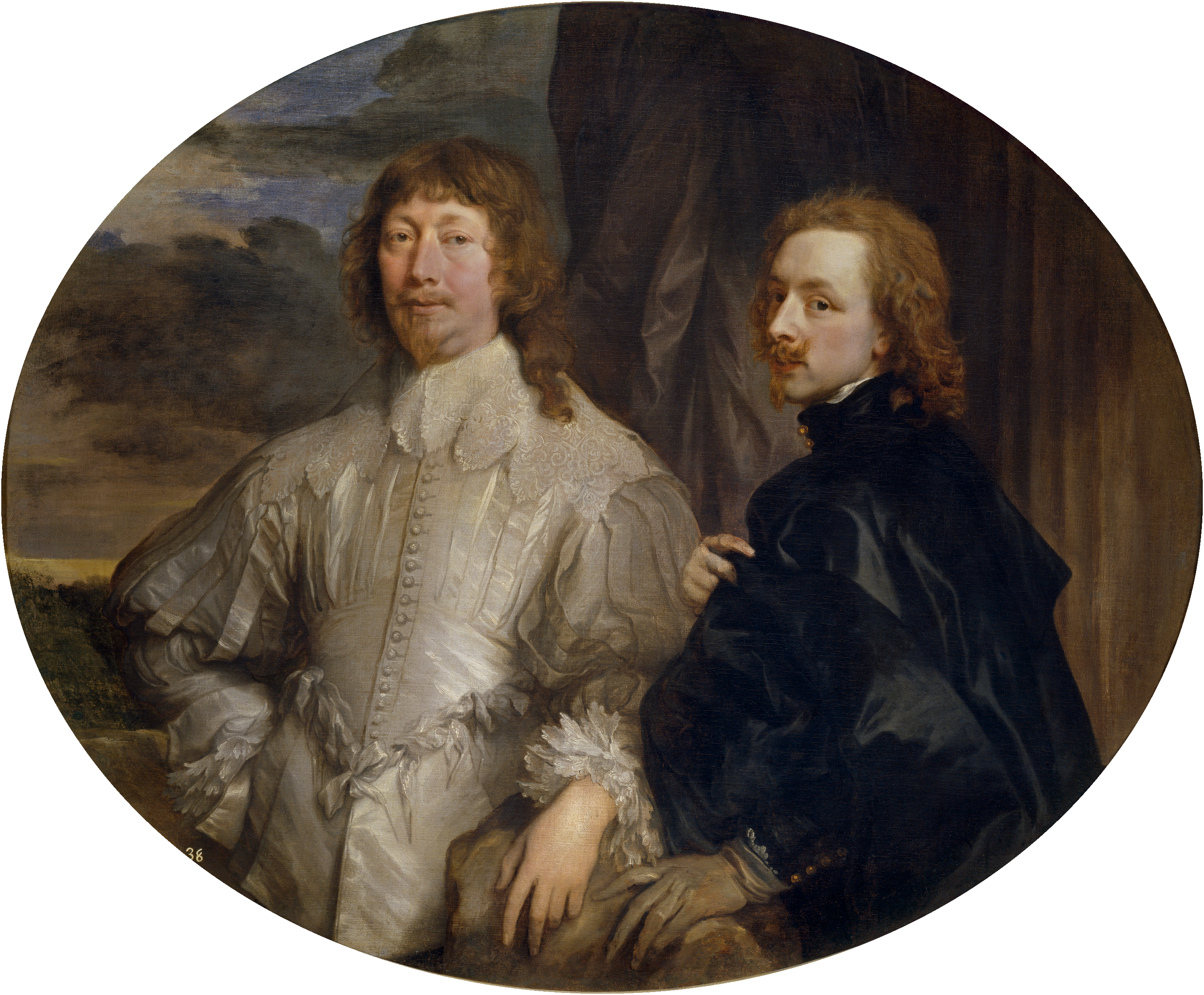 Autoportrait avec Endymion Porter - Antoine van Dyck