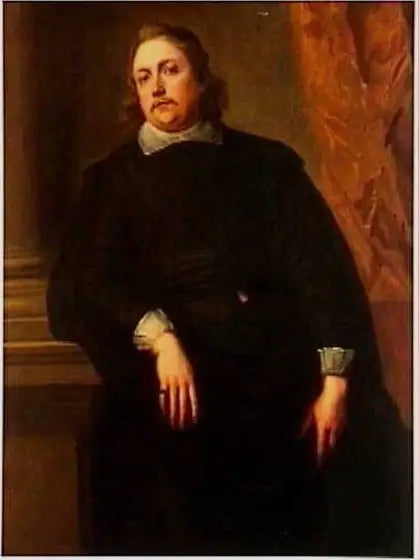 Porträtt av en italiensk kyrkoman, ca 1624 - Antoine van Dyck