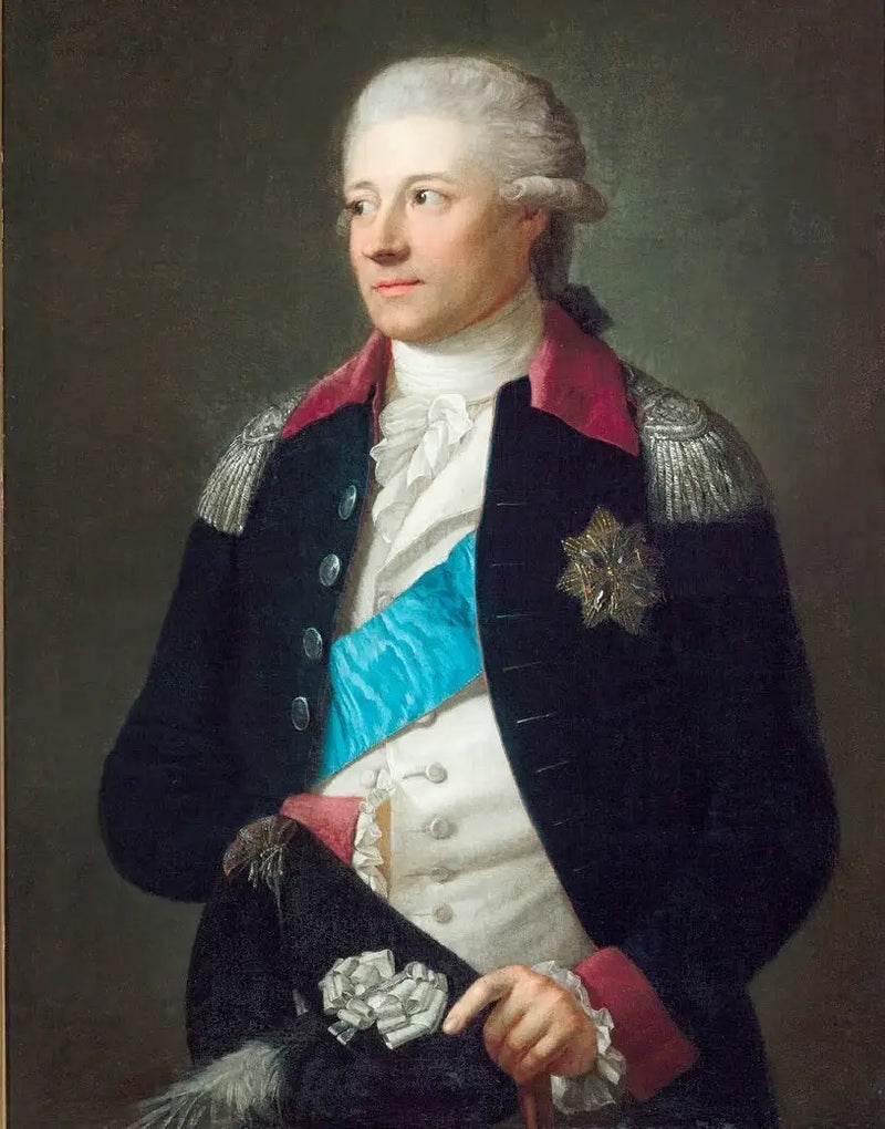 Porträtt av Kazimierz Rzewuski - Anton Graff