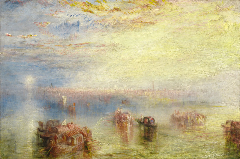 Tillvägagångssätt till Venedig - J. M. W. Turner